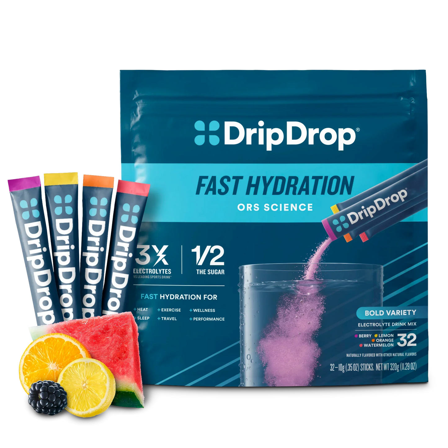 Electrolyte Drink Mix  Bold Variety Pack